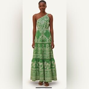 FARM Rio Green Maxi Dress